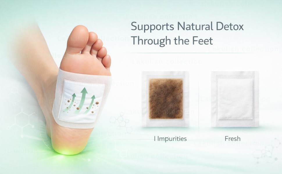 Kinoki 100% Herbal & Gentle Ingredient Detox Foot Pads(Buy1 Get1)