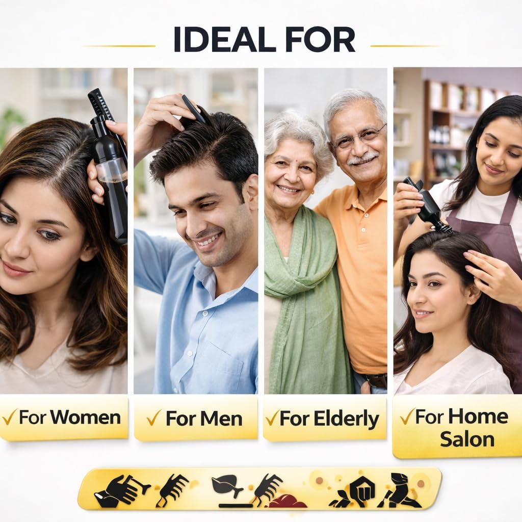 RootEase™ Hair Color Comb Bottle