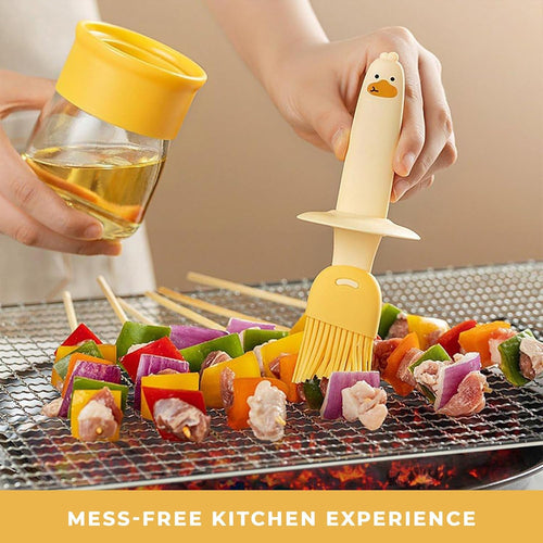 QuackChef™ Smart Oil Dispenser & Baster